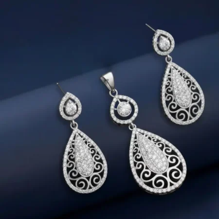 Silver Jewelry Set - Premium 925 Hallmark Collection