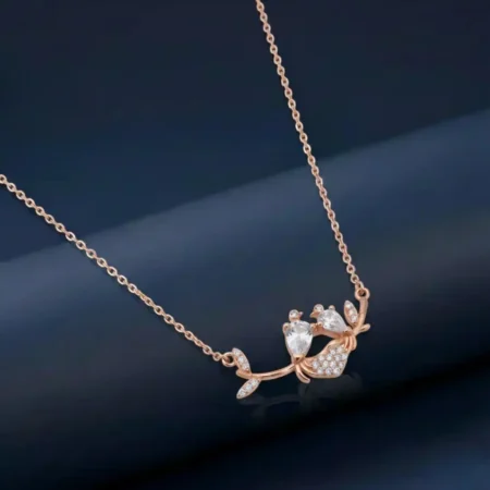 Shop the Bird Family Chain Pendant at The VelvetBox. Dazzling handcrafted pendant designs for women at the best price in India. Fine 925 Silver.