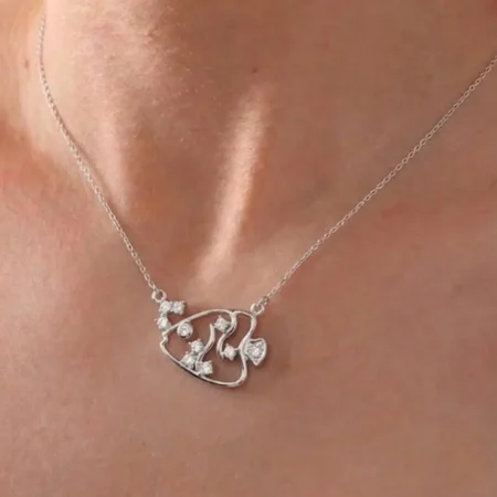 Ocean-Inspired Fish Chain  Pendant