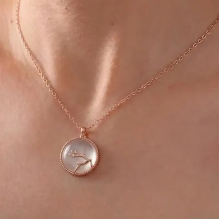 Minimalist Rose Gold  Chain Pendant – Timeless Elegance