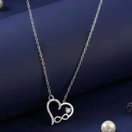 "Eternal Love Mother-Child Heart Necklace"