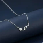 Silver chain with pendant for women in Fine 925 Silver with BIS Hallmark