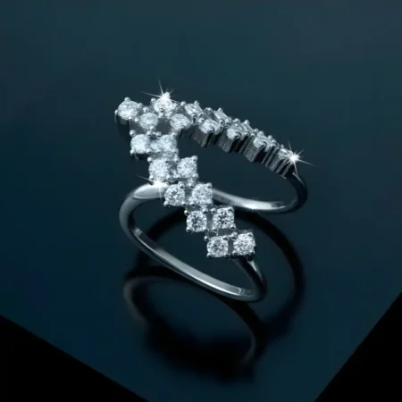 925 Silver Women Vanki Ring