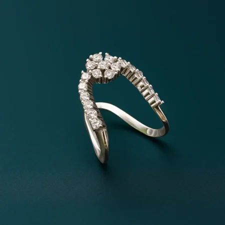 925 Silver Women Vanki Ring – Traditional Antique Temple Jewellery Design