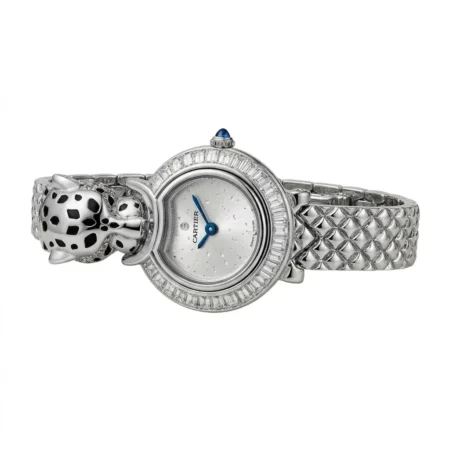Royal Panther 925 Silver Women’s Luxury Bracelet Watch