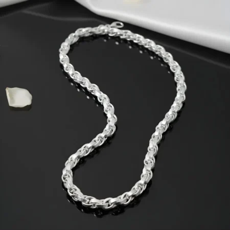 Elegant 925 Silver Chain for Men – Stylish & Durable