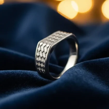 Classic Men’s 925 Sterling Silver Band Ring | The Velvet Box