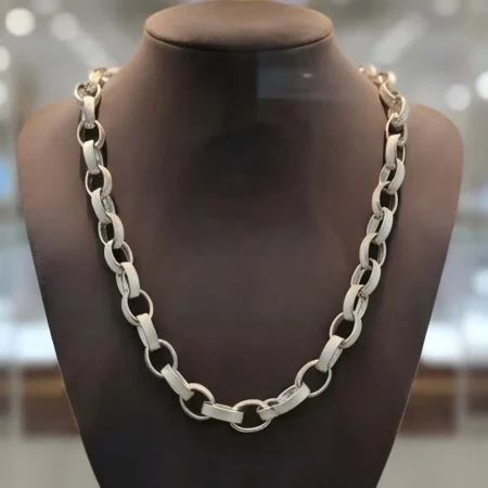 925 Sterling Silver Classic Chain for Men | Hallmarked & Durable