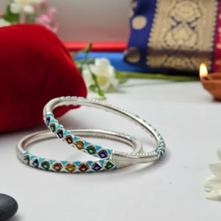 Radiance Bala – Festive Multi-Hue Traditional Bangles for Women