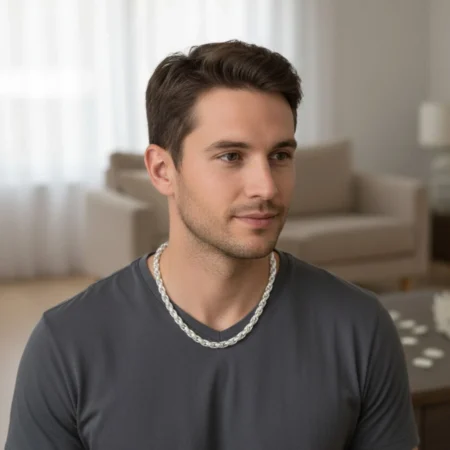 925 Sterling Silver Men’s Chain | Classic Everyday Accessory