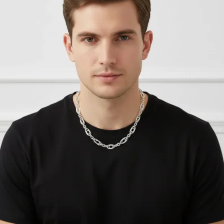 925 Sterling Silver Premium Men’s Chain | Sleek & Durable Design