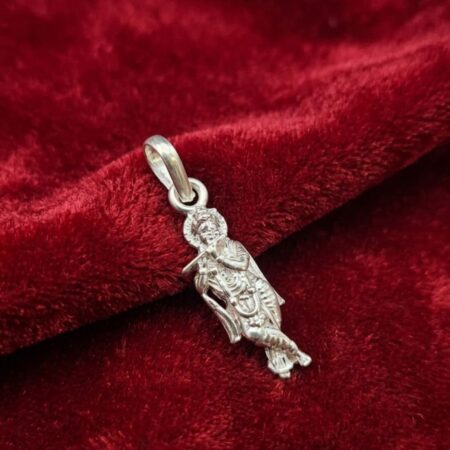 925 Silver Krishna Pendant for Women & Girls – BIS Hallmarked Pure Silver Religious Jewelry