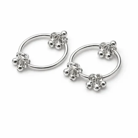 Eternal Devotion: 925 Silver Ghungroo Payal for Laddu Gopal