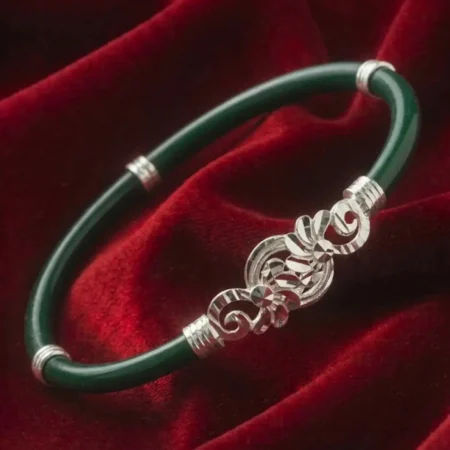 Premium BIS Hallmarked 925 Silver Naya Bangle for Women