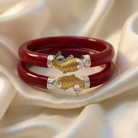 Embrace Tradition with a Modern Twist Fine 925 Silver Pola Bangles for Women