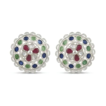 Chandra Mandala Studs for Women