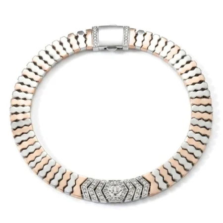 Luxury Silver Mens Bracelet
