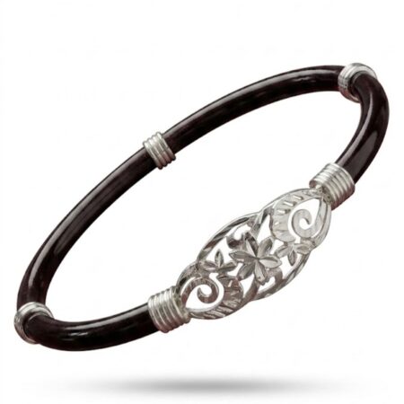 Floral Swirl Filigree Noya Bangle for Women
