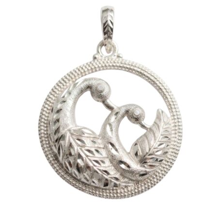 Swan Silver Pendant